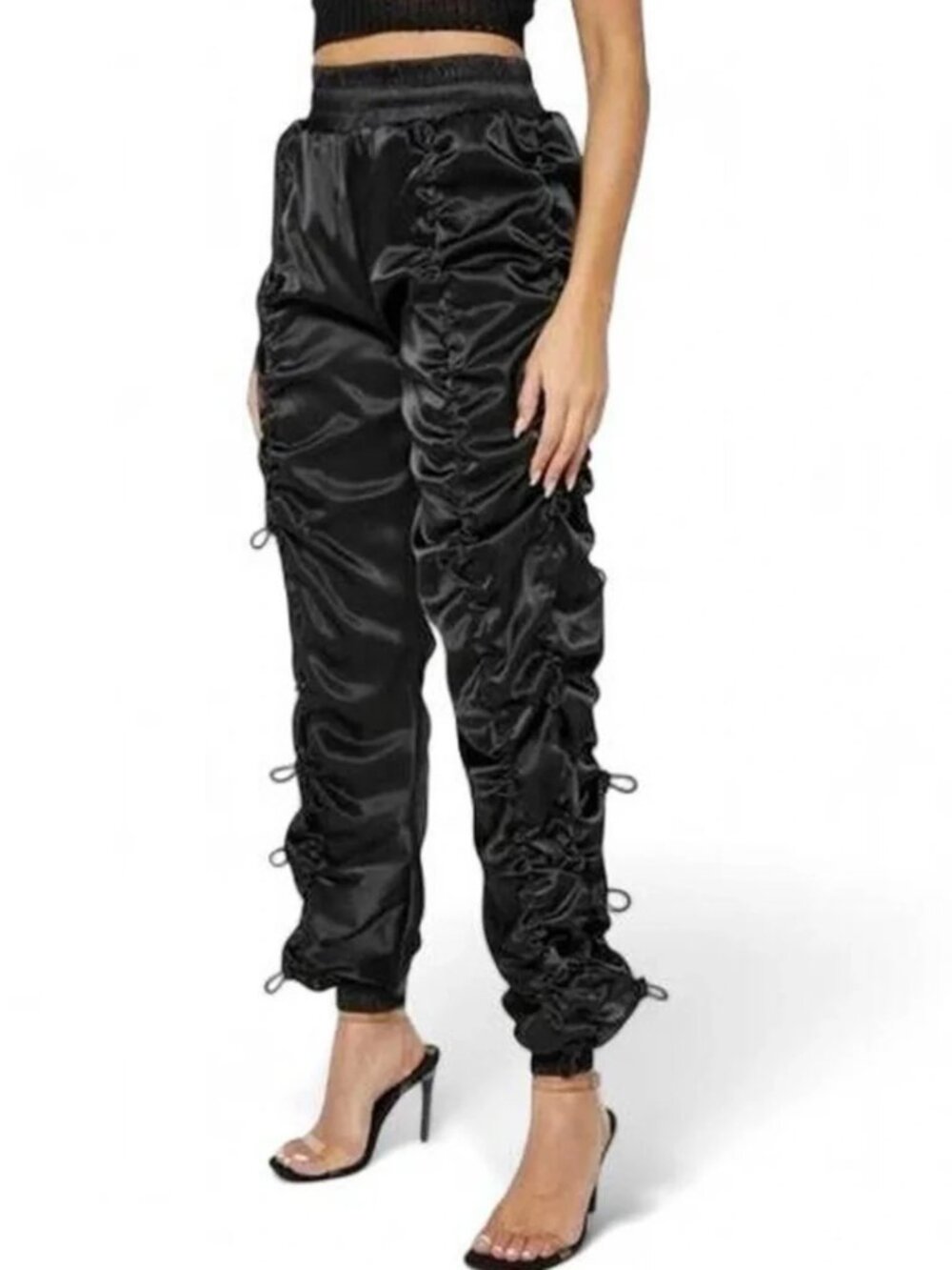 Manière De Voir Satin Bungee Ruched